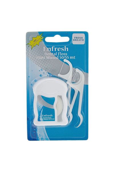 Enfresh Dental Floss Mint Waxed 50/55M