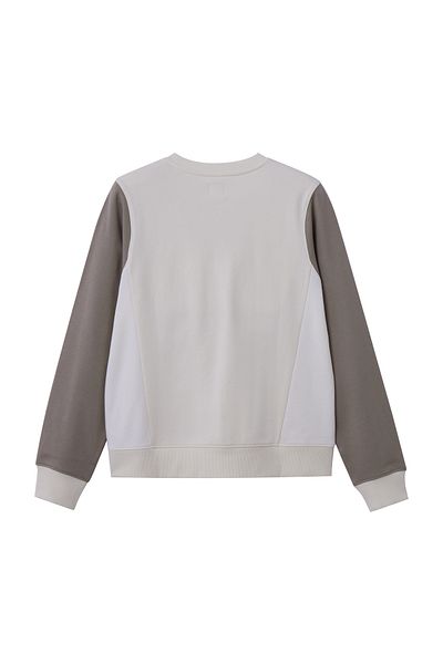 Giordano Women's Boyfriend Fit Sweatshirt: Soft Comfort & Stylish Embroidery