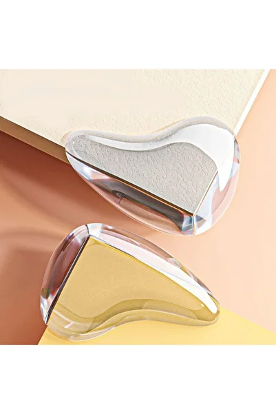 Tahtakale Dünyası 10Pcs Table Coffee Table Bedside Table Edge Corner Protector Transparent Silicone Glossy Protective Apparatus