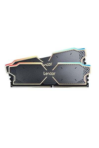 Lexar Thor RGB 32GB (2x16GB) 6000MHz CL38 INTEL XMP 3.0 - EXPO DDR5 Heatsink Black Ram