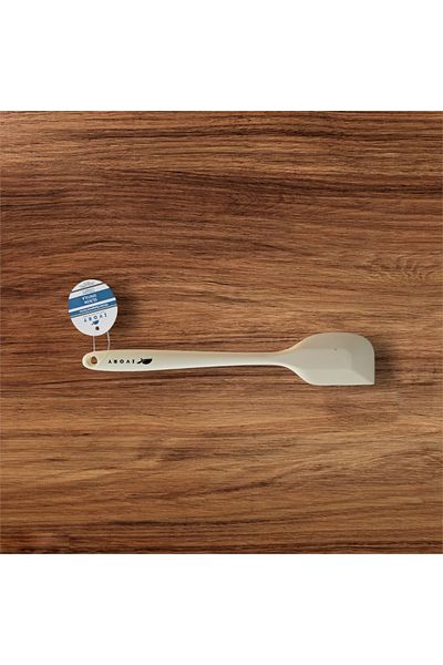 IVORY Silicone Spatula Set with Inflamable Non-Standing Egg Brush