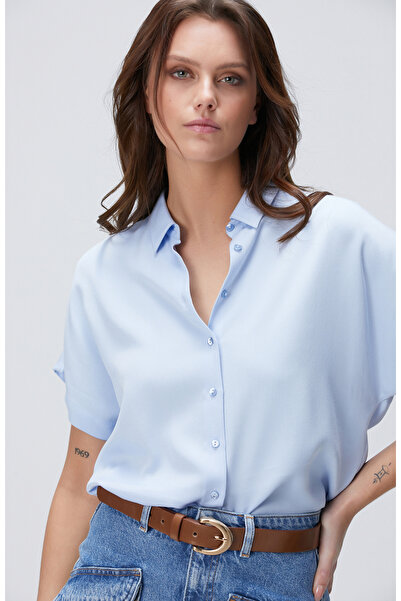 Network Açık Mavi Gömlek