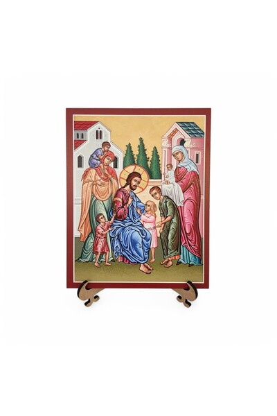 Hedea İsa ve Çocuklar İkona
