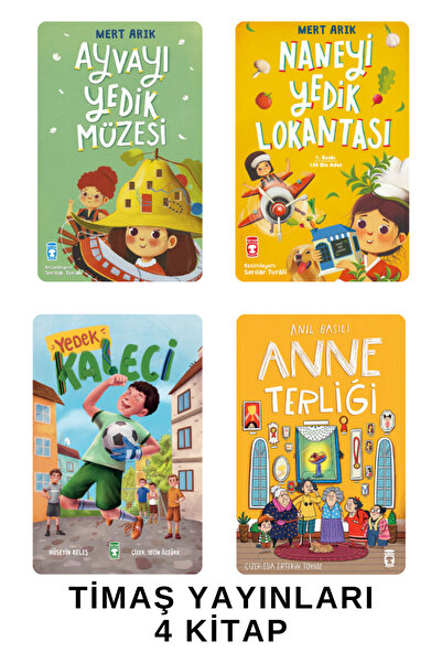 Timaş Çocuk AYVAYI YEDİK MÜZESİ-NANEYİ YEDİK LOKANTASI-YEDEK KALECİ - ANNE TERLİĞİ