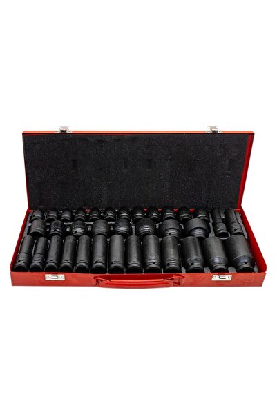 Titi 6275 1/2" Air under Corner Socket Set 35 Pieces