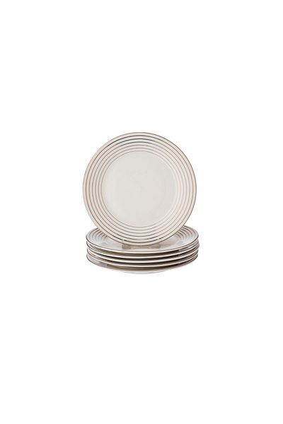 Dania Set of flat plates, 6 pieces, 18 cm