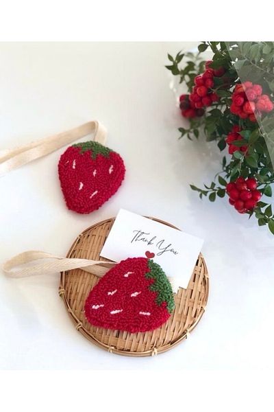 efecco Child Baby Special Design 100% Natural Cotton Rope Punch Double Sided Pacifier Strap