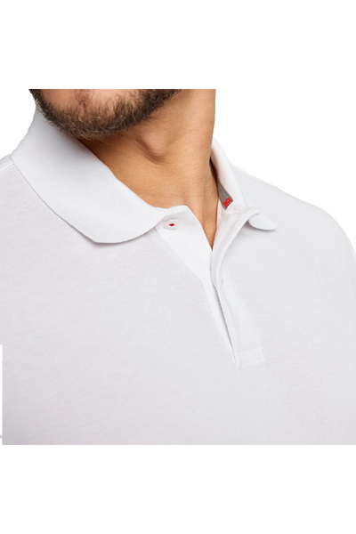 Slam Ανδρικό μπλουζάκι πόλο Deck Polo Ss Λευκό ΑΝΔΡΙΚΟ ΜΠΛΟΥΖΑ ΠΟΛΟ A108003S01