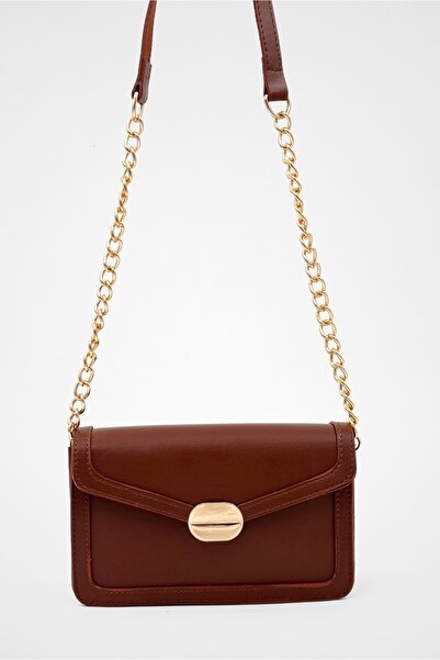 Yuka Atelier Нуарний ремінець з ланцюжком, детальна сумка через плече зі штуч...