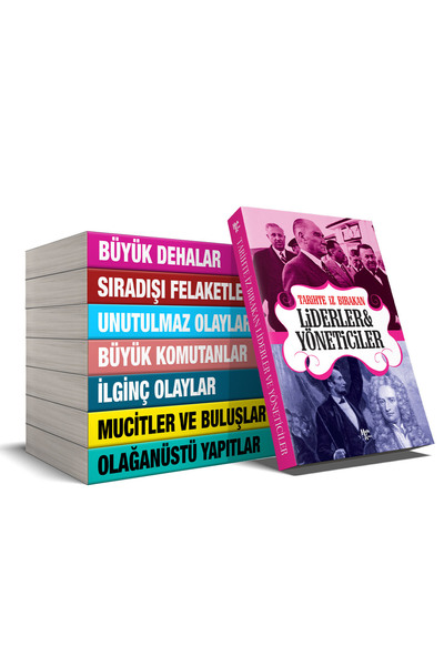 Halk Kitabevi İz Bırakanlar 8 Kitap Bir Arada