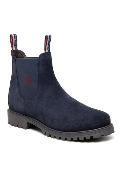 U.S. Polo Assn. Η.Π.Α. POLO ASSN. ΑΝΔΡΙΚΑ NUBUCK SUET ΔΕΡΜΑΤΙΝΑ ΑΘΛΗΤΙΚΑ ΜΠΟΤΕΣ BORAL