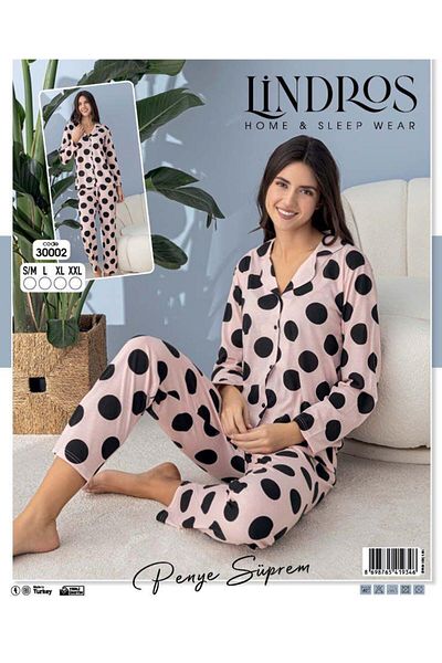BEYAZTOPTAN U.Sleeve Ratation Jacket - Moulded, Polka Dot and Combed Pj Tkm