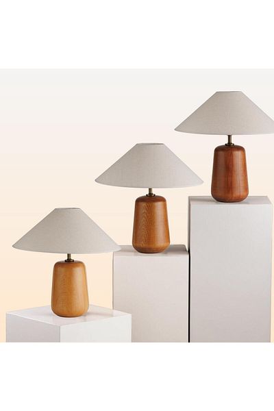TROVE Azra Wooden Lamp Shade