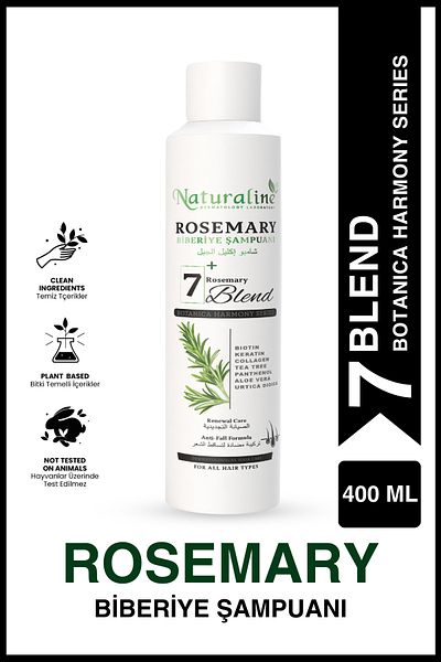 Naturaline Rosemary Rosemary Shampoo 400ml