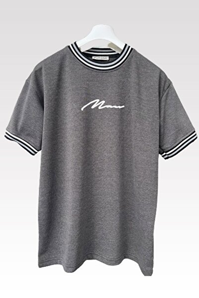 CC STORE Unisex Gray New Season Oversize Summer T-shirt