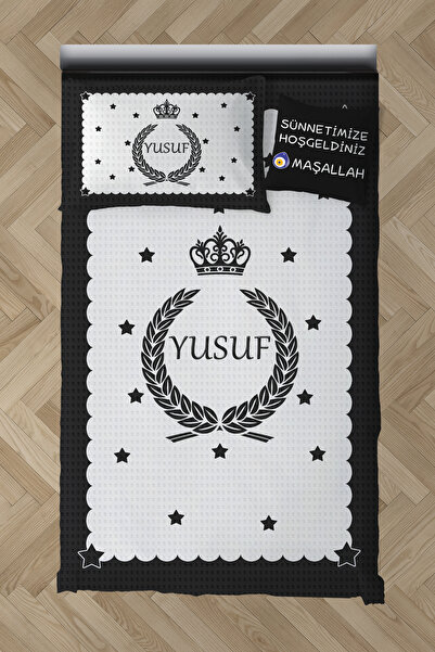 MASAL ODAM İsimli Yazdırılabilir Sünnet Pike Takımı MOSPT-4029