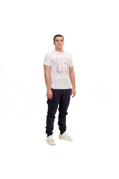 Guess Jeans Ανδρική μπλε φόρμα Guess Will Pant Smart Blue