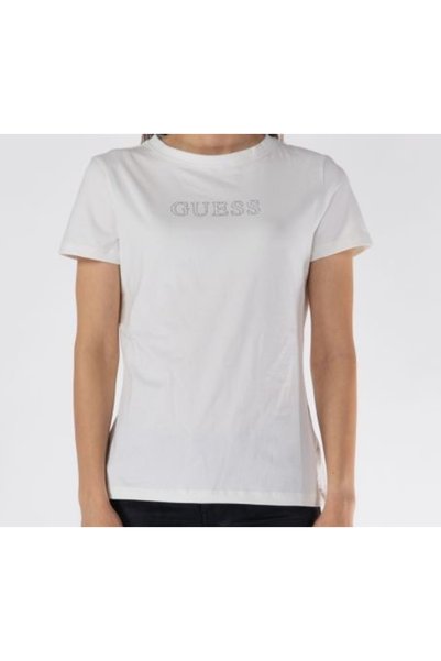Guess Jeans Tricou alb pentru femei Guess Briana