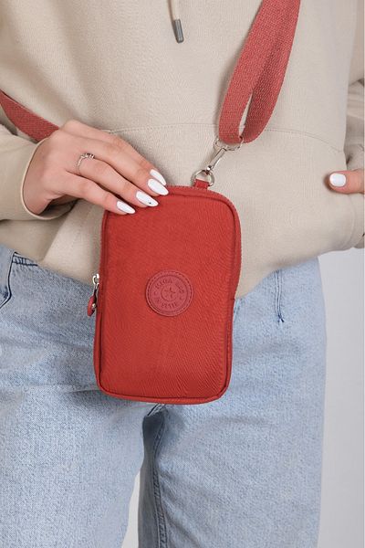 MEGA BAG M 226 Mega Bag Crinkle Fabric Unisex Small Shoulder Bag, Phone Holder
