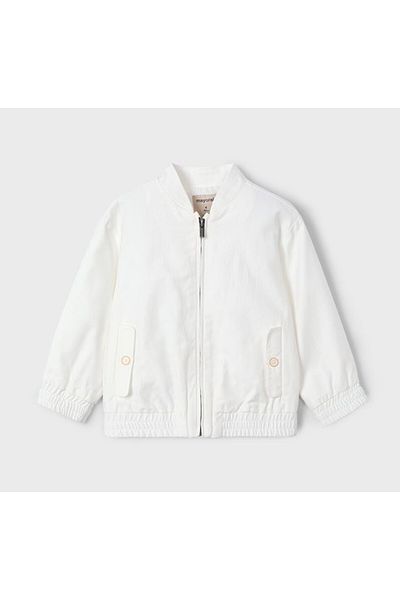 MAYORAL Boy's Linen Jacket Ecru 3420