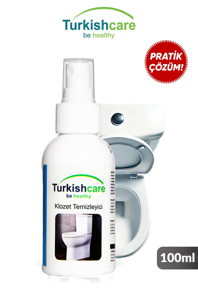 Turkishcare Klozet Tuvalet Temizleyici Hijyen Spreyi Seyahat Ve Çanta Boyu 100 Ml. Üçlü Set