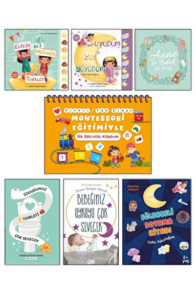 bebek ve uyku 7'li Anne ve Bebek Eğitim Seti