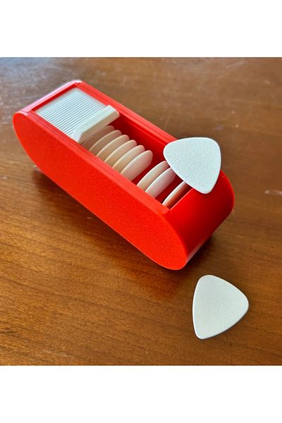 MUAMMO Guitar Picks Organizer Holder Storage Container (Pick up 16 Pieces of Picks)