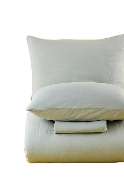 MORE HOME Light Green Muslin Cloth - Double Winter, 100% Cotton, Pike 245*265