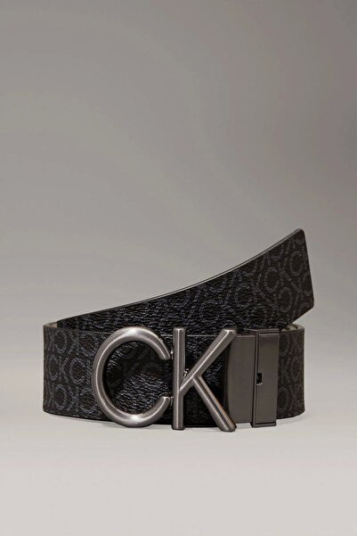 Calvin Klein Adj/Rev Ck Metal Bombe Mono 35mm Men's Belt K50K512829-01R