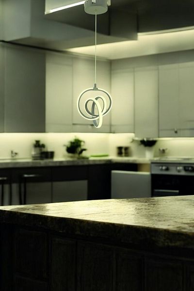 neeko Emily Modern Pendant Lamp Power Led Chandelier Daylight - Gray Case