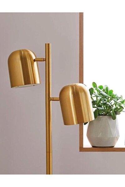 Lamp Han Lotti Serisi Çift Başlı Modern Özel Tasarım Zemin Lambası Şık Lambader