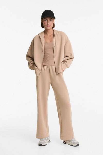 Oysho Brushed soft-touch jacket with modal