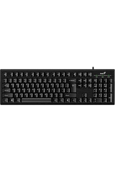 GENIUS KB-101 USB ذكي مقعر باللون الأسود