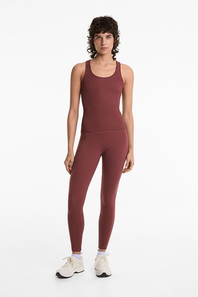 Oysho Knit sleeveless T-shirt