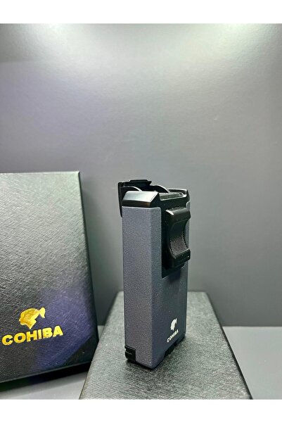 COHİBA Çift Torch Pürmüz Alevli Puro Delicili Premium Puro Çakmağı