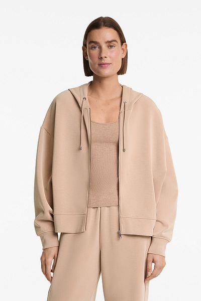 Oysho Brushed soft-touch jacket with modal