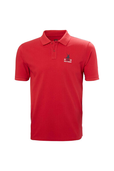 Helly Hansen Koster Polo Erkek Kırmızı Polo Tişört ERKEK POLO T-SHIRT HHA.34299