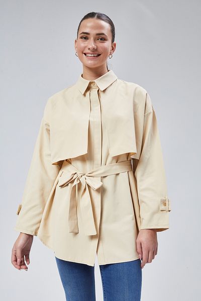 lurex moda Belted Shirt with Robe