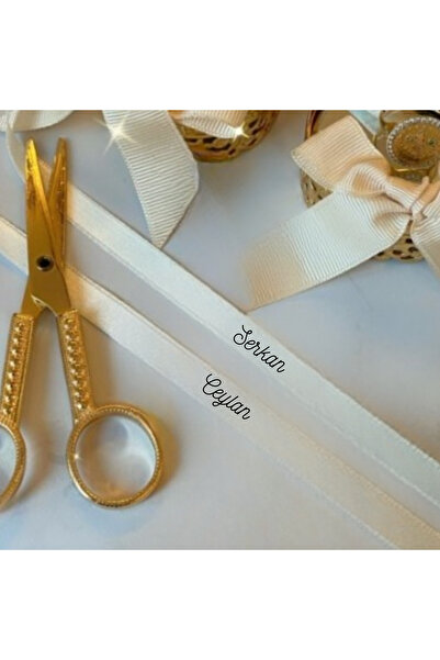 Lion Baskı ve Organizasyon Kişiye Özel Yüzük Kurdelesi