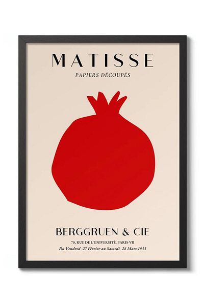 Taranist Poster - Henri Matisse Exhibition Poster