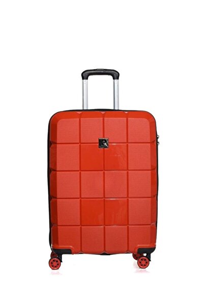 Pierre Cardin Trolley Nar Çiçeği Unisex Orta Boy Valiz PC6900-02
