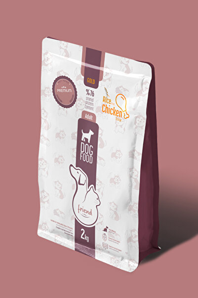 Friend Bird Dog Cat Friend Gold Yetişkin Köpek Maması Tavuklu 2kg