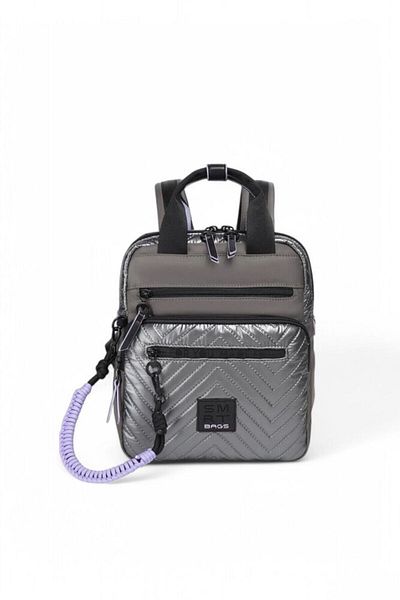 SMART BAGS Gray-Lilac Women's Backpack Smb3250