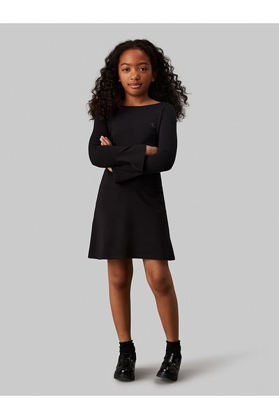 Calvin Klein Girls Solid Dresses