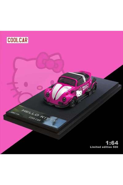 Volkswagen Beetle- Hello Kitty Dark Pink