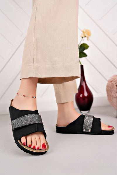 POLOMİA Olivia Anatomical Poly Comfort Cool - Flexible and Adjustable Women's Sandals