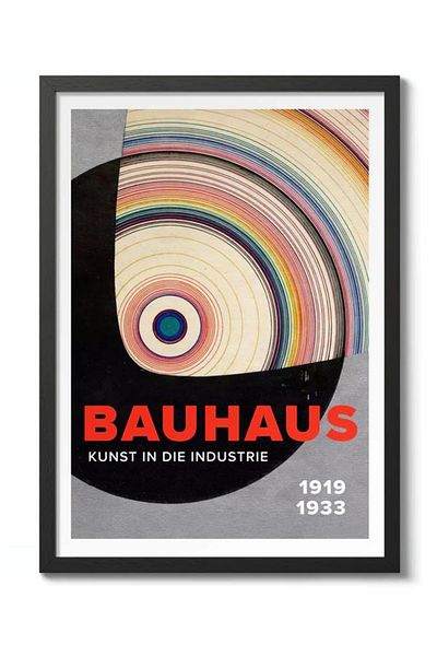 Taranist Poster - Poster de perete în stil Bauhaus