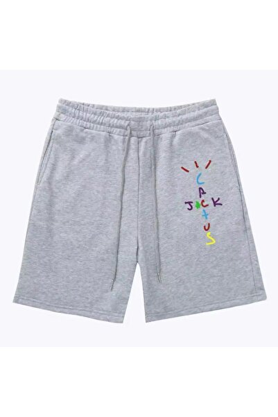 caddekombin Γυναικείο σορτς με σχέδιο Jack Cactus με τσέπες Bermuda με κορδόν...