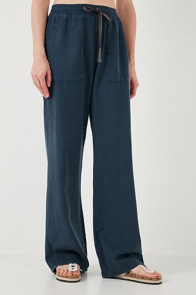 Lela Relaxed Fit High Waist Wide Leg Pants Pants 668Yp5040