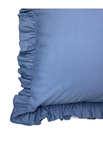 LILYUM Αρχική 100% βαμβακερή μαξιλαροθήκη Frilly 50x70 cm (1 ΤΜ)